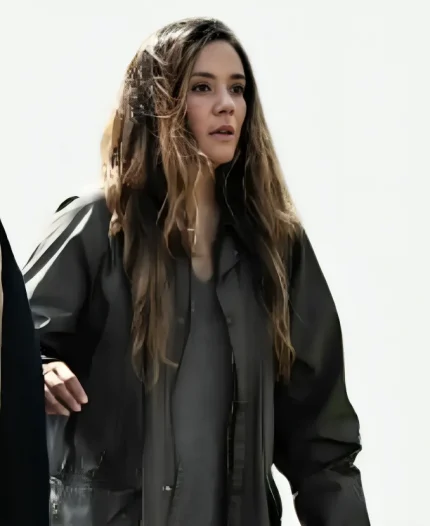 From S04 Tabitha Matthews Waxed Jacket