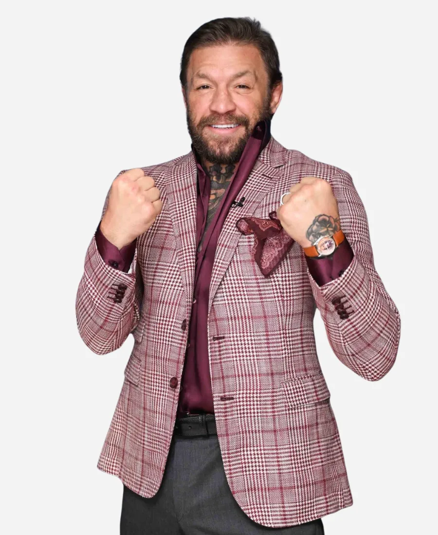 Talk Show The Tonight Show Starring Jimmy Fallon S13 Conor McGregor Plaid Blazer The Tonight Show Conor McGregor Blazer