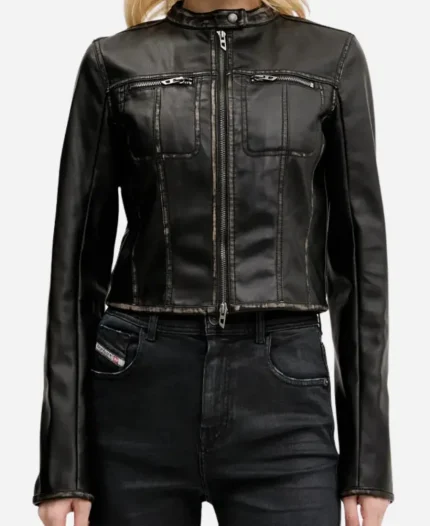 The Boys S05 Karen Fukuhara Black Leather Jacket