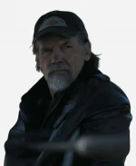 Josh Brolin The Dog Stars 2026 Brown Leather Jacket