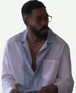 The Four Seasons S02 Colman Domingo Striped Shirt
