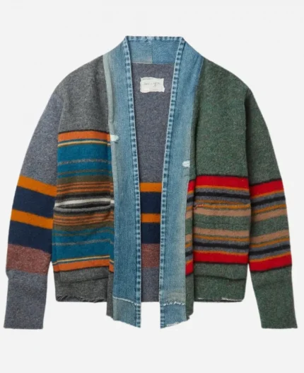 The Four Seasons S02 Danny Multi-Stripe Kimono Jacket