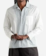 Colman Domingo The Four Seasons Season 02 Danny Striped Cotton Shirt 