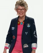 The Kelly Clarkson Show Dame Prue Leith Embroidered Blazer