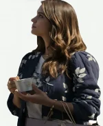 The Love Heist 2026 Lyndsy Fonseca Floral Jacket
