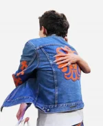 Timothee Chalamet 2026 NBA Finals Game 5 Denim Jacket