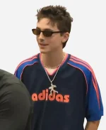 Timothée Chalamet 2026 NBA Finals Knicks Game Adidas Jersey