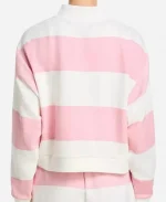Tina Fey The Four Seasons S02 Striped Half Zip Sweatshirt