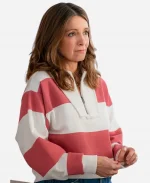 Tina Fey The Four Seasons S02 Striped Sweatshirt