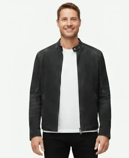 Tracker S02 Colter Shaw Black Suede Leather Jacket