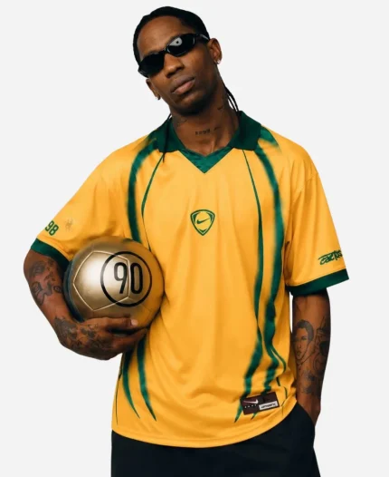 Travis Scott Brasil Total 90 Retro Jersey