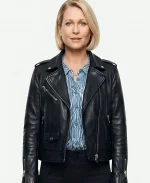Trying S05 Sian Brooke Leather Jacket