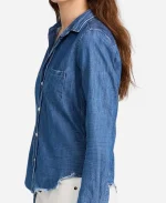 Tv Series The Four Seasons S02 Kate Blue Denim Shirt