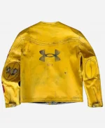 Ferran Torres 2026 World Cup Under Armour x 424 Yellow Leather Jacket