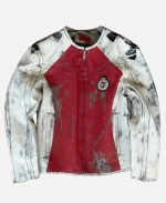 Ollie Watkins 2026 World Cup Under Armour x 424 Leather Racing Jacket