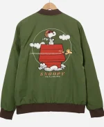 BoxLunch Peanuts Snoopy Flying Ace Bomber Jacket