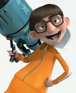 Vector Despicable Me Orange Jacket_converted