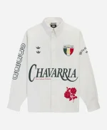 Willy Chavarria x Adidas 2026 World Cup Mexico White Button Up Shirt