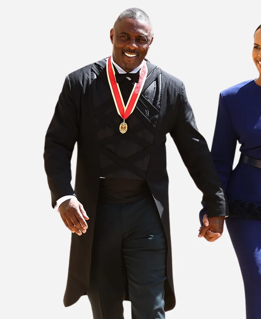 Windsor Castle Ceremony 2026 Idris Elba Tailcoat Windsor Castle Ceremony 2026 Idris Elba Black Tailcoat