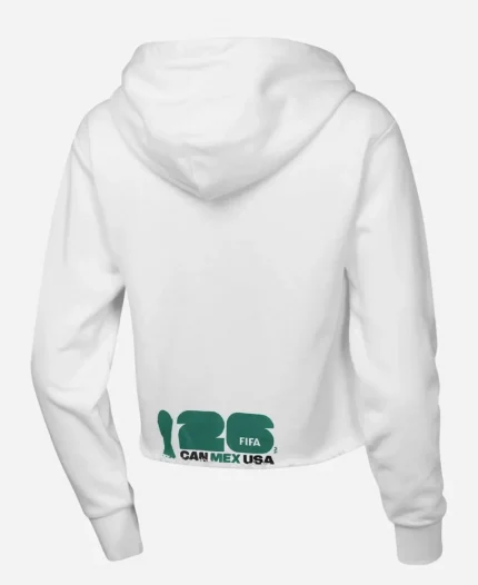 FIFA World Cup 2026 Mexico Crop Hoodie