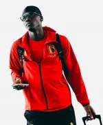 Belgium Adidas Tiro Travel Windbreaker Jacket