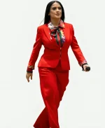 Salma Hayek FIFA World Cup 2026 Opening Ceremony Red Suit