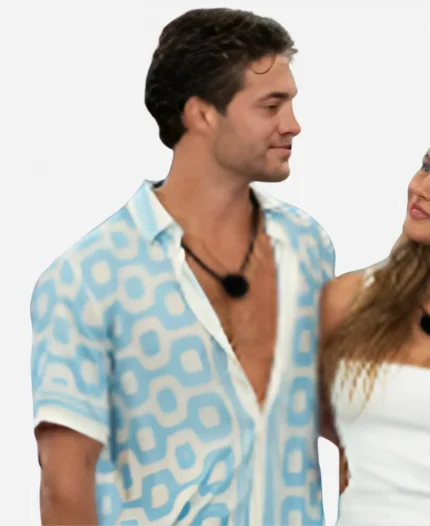  Love Island USA S07 2026 Thomas John Palma Printed Shirt