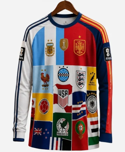 FIFA 26 Final KidSuper IShowSpeed National Patches Jersey