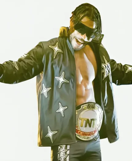 AEW Kevin Knight Jet 2 Fly Leather Jacket