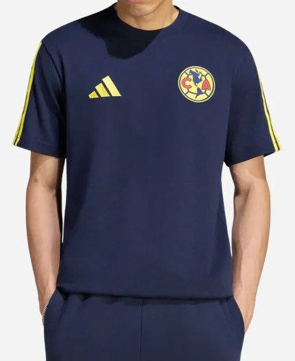 Adidas Club America DNA T-Shirt - Navy
