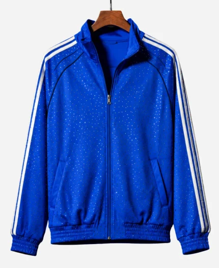 FIFA 2026 Final Robbie Williams TrackSuit Front View in Blue