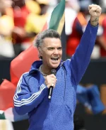 Robbie Williams FIFA World Cup 2026 Final Adidas Blue Tracksuit