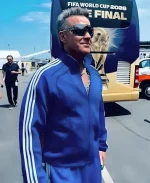 Adidas Robbie Williams World Cup 2026 Final Blue Tracksuit