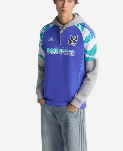 Adidas Seattle Sounders FC 2526 Third Printed Blue Jersey