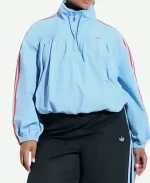 Adidas x ASOS Over The Head Track Jacket - Blue
