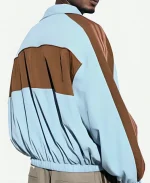  Adidas x ASOS 2026 Oversized Zip-Up Blue & Brown Track Jacket 