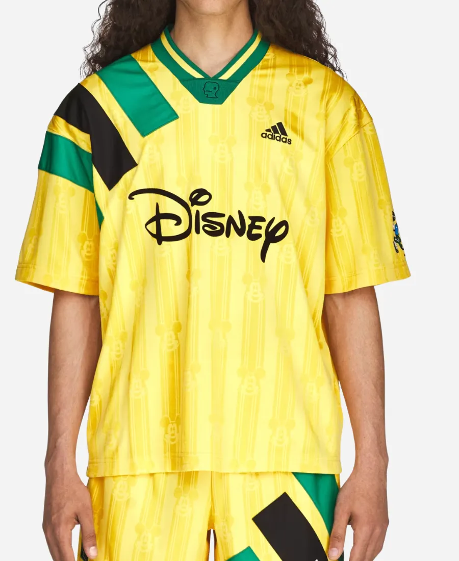Adidas x Brain Dead x Disney football Jersey Adidas x Brain Dead x Disney football Jersey in Yellow