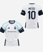 Argentina Leo Messi Google Gemini Training Jersey