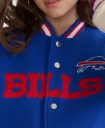 Aeropostale Buffalo Bills Bomber Jacket - Blue
