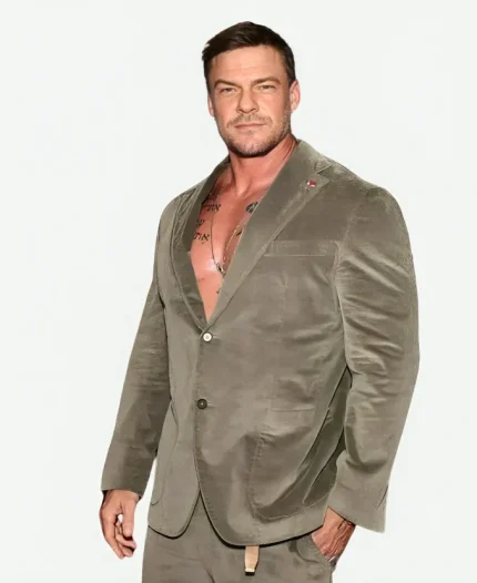 Alan Ritchson Motor City 2026 Premiere Suit