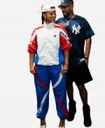 Alicia Keys Yankee Stadium 2026 New York Denim Tears Tracksuit