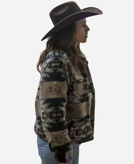 Chloe Mackenzie Fire Country S05 Aztec Jacket