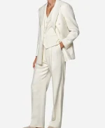 Andrew Garfield 2026 Championships Wimbledon RL White Suit