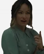 Olivia Wilde 2026 The Invite S01 Angela Green Blouse