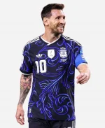 Adidas 2026 FIFA World Cup Jordan Vs Argentina Leo Messi Away Jersey