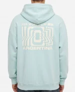 FIFA World Cup 2026 Argentina Puff Sky Blue Hoodie