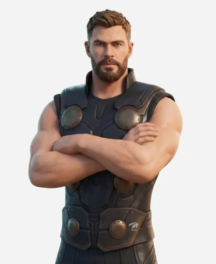 Chris Hemsworth Avengers Doomsday 2026 Thor Black Vest