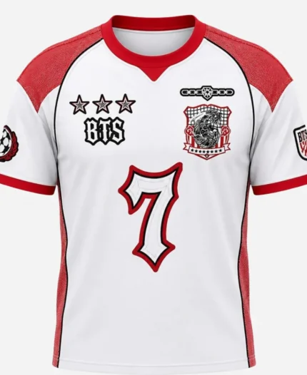BTS Jimin FIFA World Cup 2026 Halftime Show White Jersey