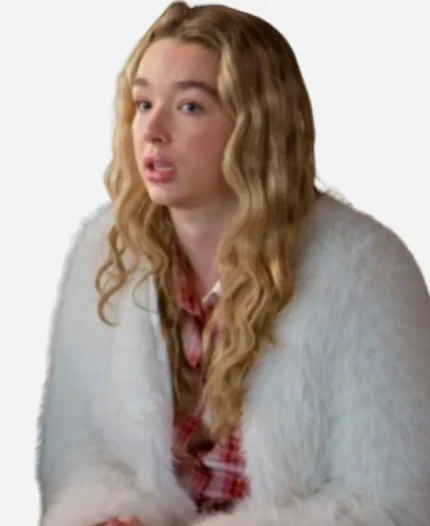 Baylen Dupree White Fur Jacket