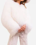 Baylen Dupree Baylen Out Loud S03 Fur Jacket - White